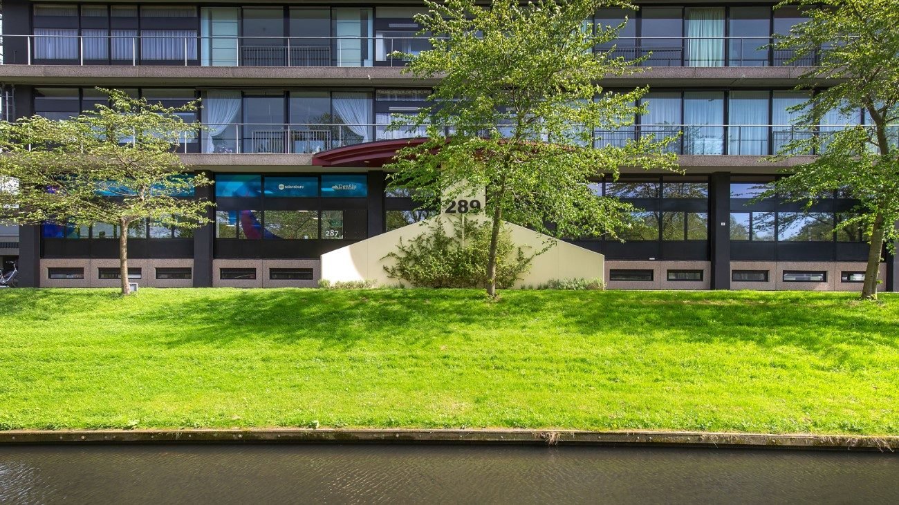 Het kantoor van IRS aan de Sir Winston Churchilllaan 287 in Rijswijk